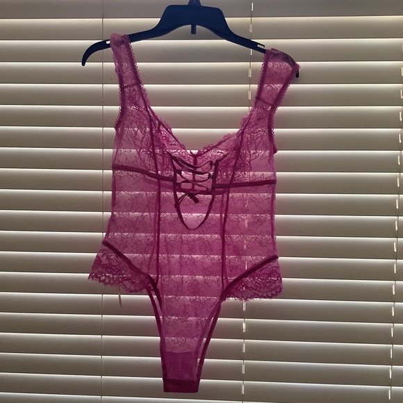 Mentionables Pink Teddy size large - Picture 2 of 4